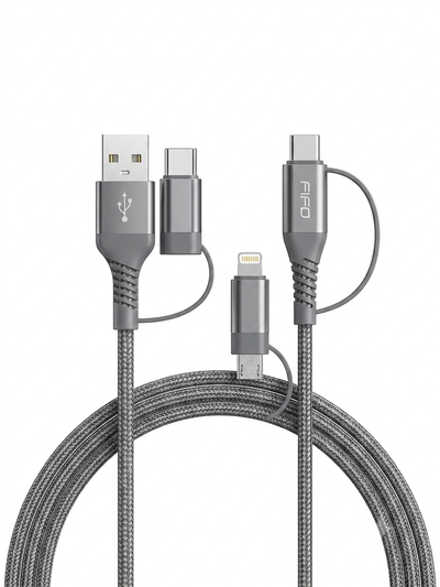 Fifo 4-in-1 Super Fast Charging & Sync Cable