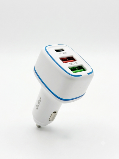 Fifo Dual USB + PD Car Charger
