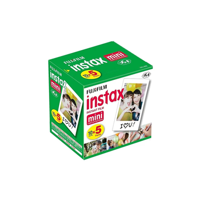Fujifilm Instax Mini Instant Film – 50 Sheets