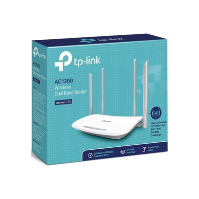 TP-Link Archer C50 AC1200 Dual-Band WiFi Router